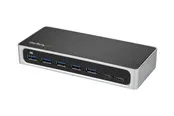 StarTech.com USB C Hub 7 Port USB-Hubs - 7 - silber