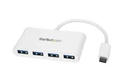 StarTech.com USB-C Hub USB-Hubs - USB 3.2 - 4 - Weiß