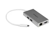 StarTech.com USB C Multiport Adapter - PD - 4K HDMI GbE - USB 3.0