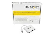 StarTech.com USB-C to 4K HDMI Multifunction Adapter with Power Delivery and USB-A Port