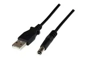 StarTech.com USB zu Typ N Barrel 5V DC Strom Kabel