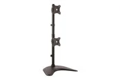 StarTech.com Vertical Dual Monitor Stand - Steel - For Monitors up to 27in