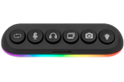 Streamplify HUB DECK 5 Slot RGB 12V USB-Hubs - USB 3.0 - 5 - Schwarz