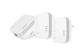 Strong Powerline 600 Triple - v2 - powerline adapter kit - Wi-Fi - wall-pluggable Homeplugs