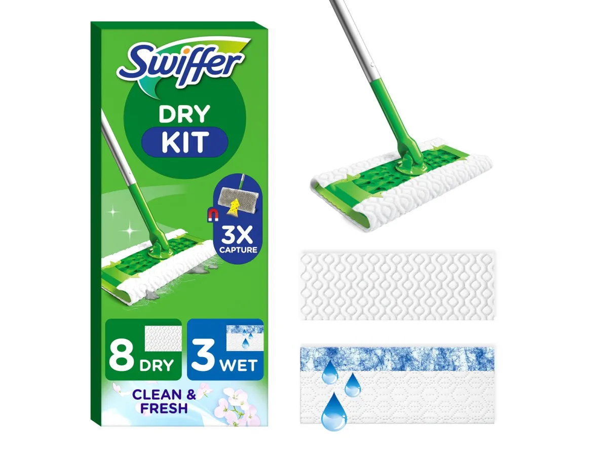 Swiffer Floor Handle 1 (+8dry +3wet)