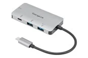 Targus USB-C MP H w 2xUSB A 2xUSB-C  USB-Hubs - 4 - Grau
