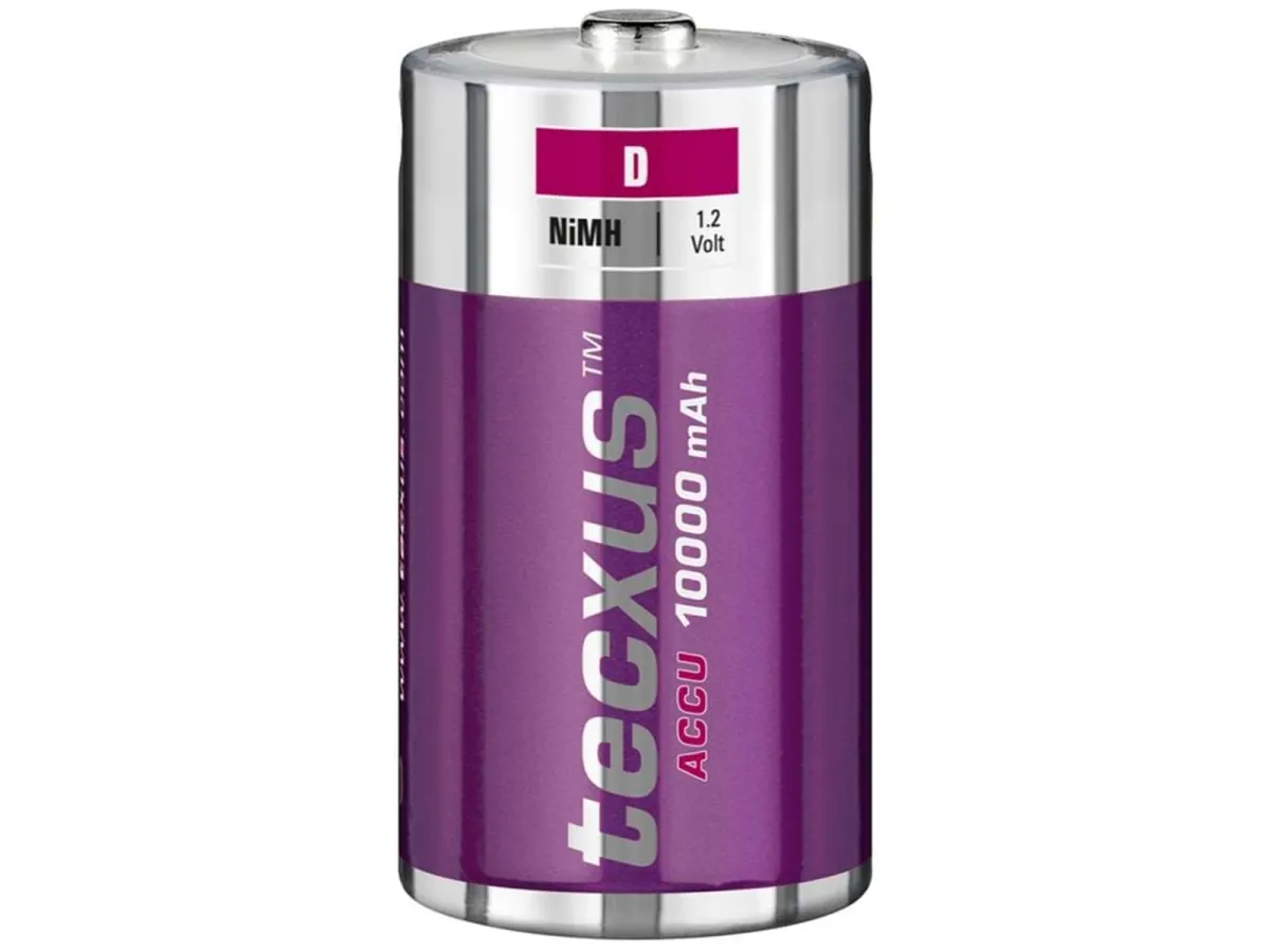 tecxus Akku - D Batterie - Recharge