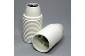 Teknisk Belysnings Industri E14 lampholder m10 threaded shell white