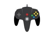 Teknogame Wired N64 Controller Black - Wired Controller - Nintendo 64