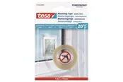 tesa Powerbond Mounting Tape Transparent 1.5m x 19mm