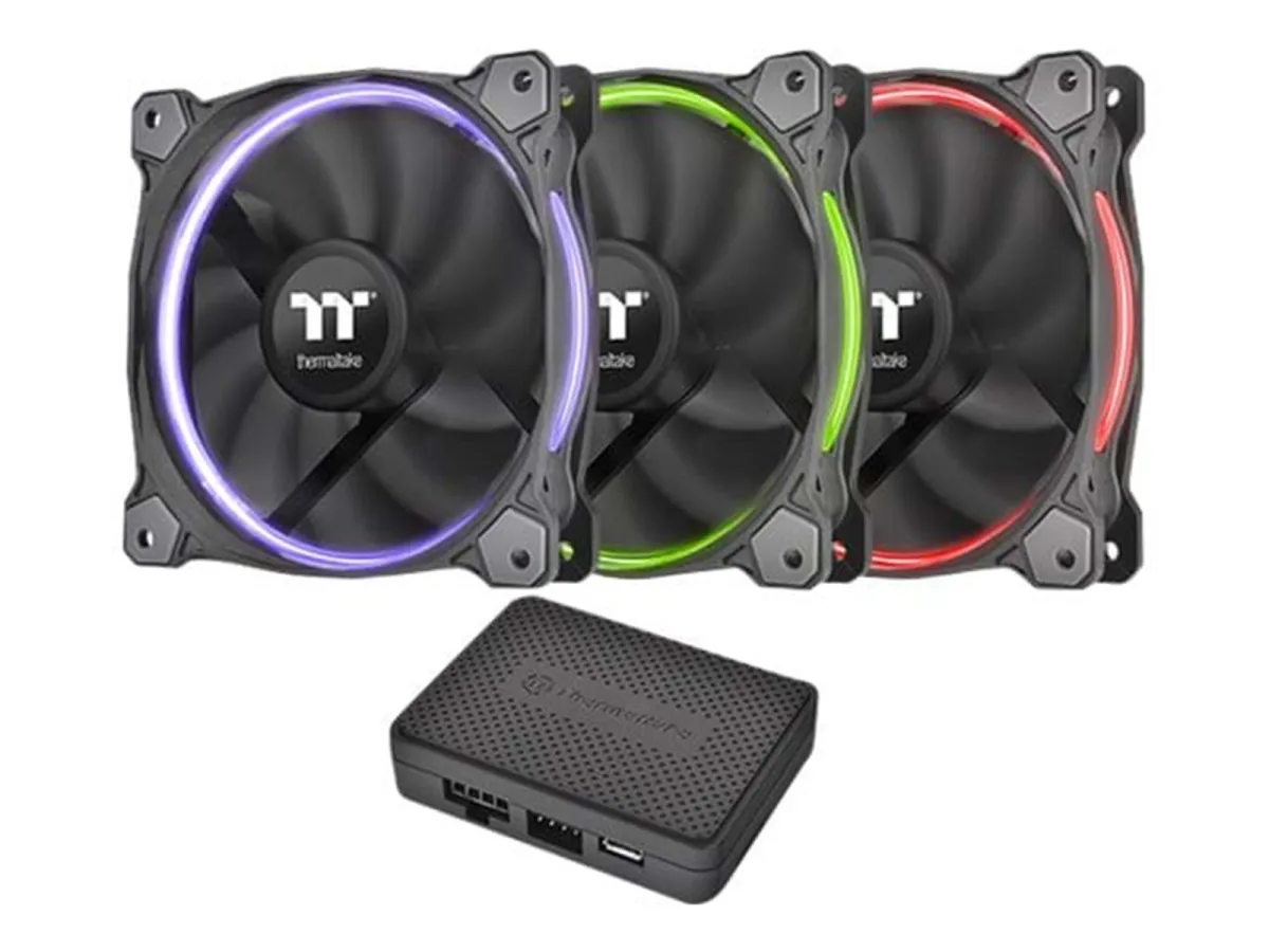 Thermaltake Riing 12 RGB Fan TT Premium Edition - Gehäuselüfter - 120mm - Schwarz