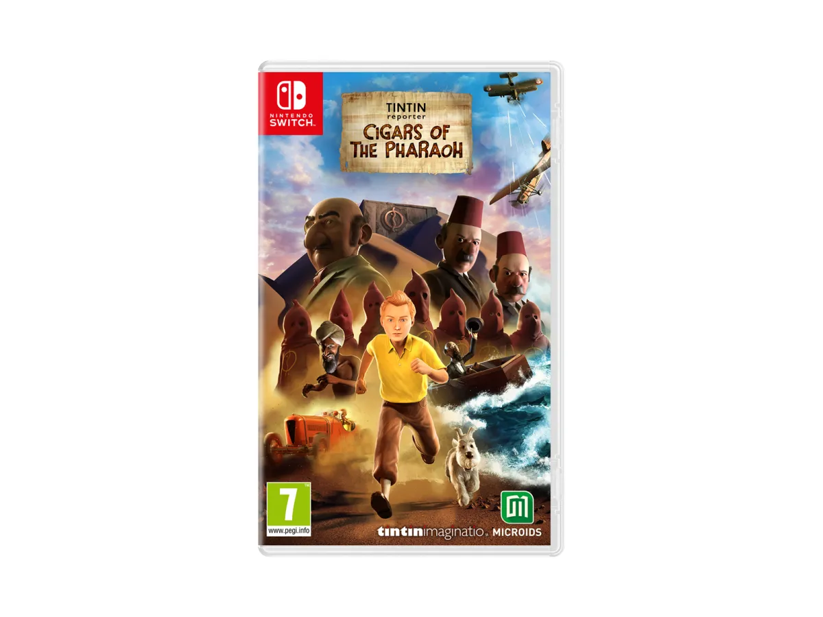 Tintin Reporter - Cigars of the Pharaoh - Nintendo Switch - Action - PEGI 12