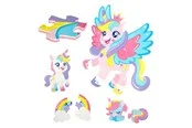 Toi-Toys Little Stars Foam Floor Puzzle Unicorn 36 pcs.