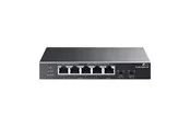TP-Link TL-SG1005P-PD 5-Port Gigabit Desktop PoE+ Switch with 1-Port PoE++ In and 4-Port PoE+Out