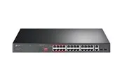 TP-Link TL-SL1226P 24-Port 10/100Mbps + 2-Port Gigabit Unmanaged PoE+ Switch