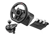 Tracer SimRacer - wheel pedals and gear shift lever set - wired - Wired Steering wheel & Pedal set - Sony PlayStation 4