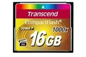 Transcend Compact Flash 1000x - 16GB