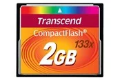 Transcend Compact Flash 133x - 50MB/s - 2GB
