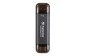 Transcend ESD310 SSD - 256GB - Schwarz - Extern SSD - USB 3.2 Gen 2x1