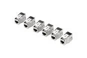 TRENDnet TC-K06C6A Shielded Cat6A Keystone Jack (6-Pack)