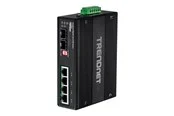 TRENDnet TI-UPG62 6-Port Hardened Industrial Gigabit Ultra PoE DIN-Rail Switch