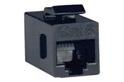 Tripp Lite Cat6 Straight Through Modular In-line Snap-in Coupler RJ45 F/F - modular insert