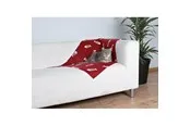 Trixie Beany blanket fleece 100 × 70 cm red
