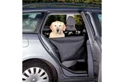 Trixie Car seat cover narrow with side panels divisible 0.5 × 1.45 m black/beige