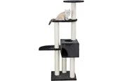 Trixie Cat Tree Scratching Post Alicante Black 142cm