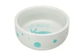 Trixie Ceramic Bowl rabbit 250 ml/ø 11 cm assorted colours