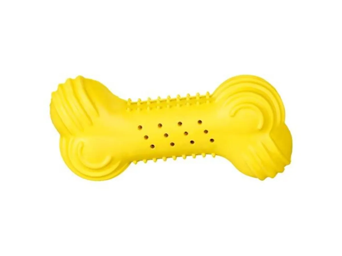 Trixie Cooling bone rubber 11 cm - Assorted