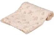 Trixie Cosy blanket structured soft plush 150 × 100 cm beige