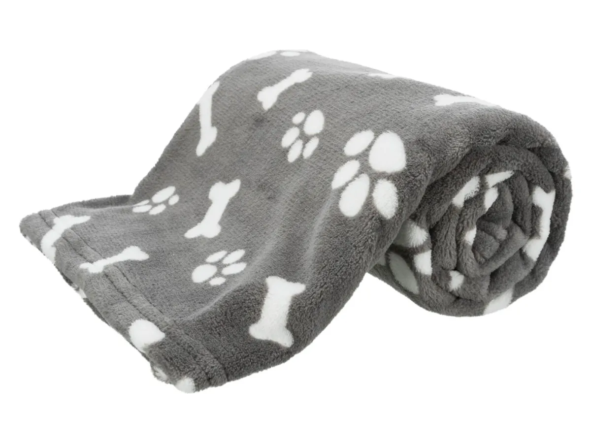 Trixie Dog Blanket Kenny Plush Grey 100x75cm