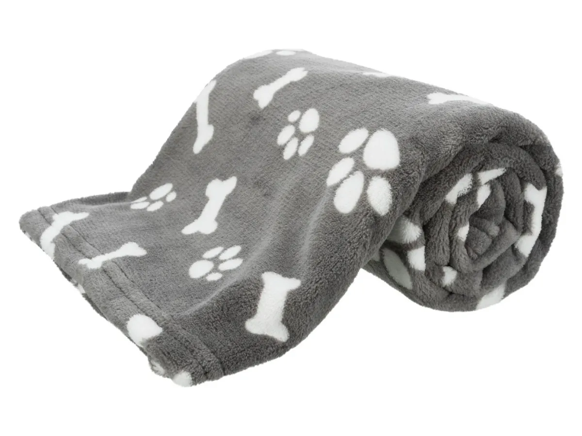 Trixie Dog Blanket Kenny Plush Grey 150x100cm