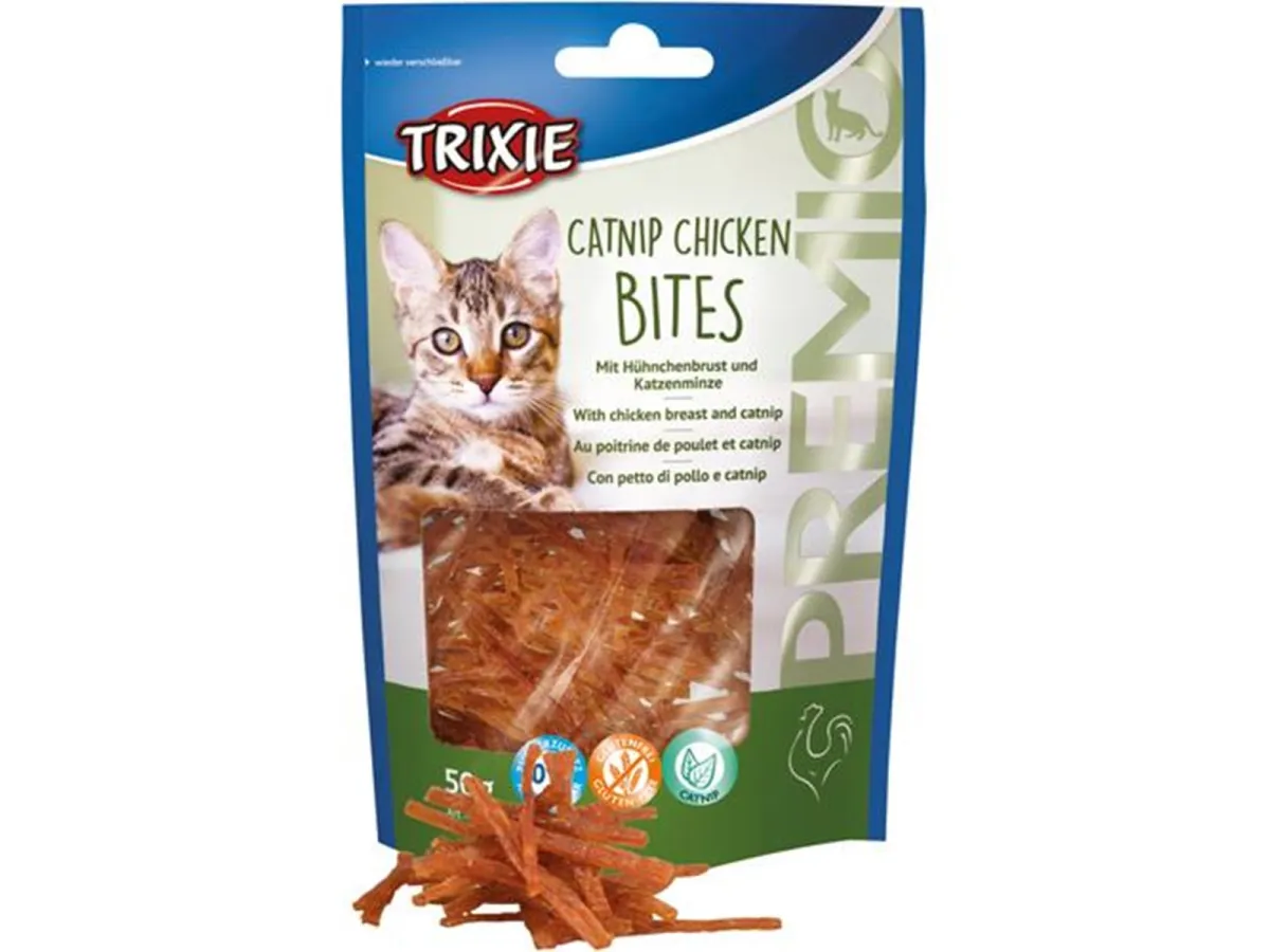 Trixie PREMIO Catnip Chicken Bites 50 g