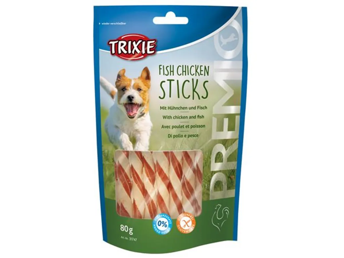 Trixie PREMIO Fish Chicken Sticks 80 g