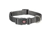 Trixie Premium collar L–XL: 40–65 cm/25 mm graphite
