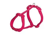 Trixie Premium H-harness L–XL: 75–120 cm/25 mm fuchsia