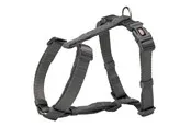 Trixie Premium H-harness XS–S: 30–44 cm/10 mm graphite
