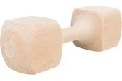 Trixie Wooden retrieving dumbbell angular 25 cm approx. 650 G