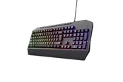 Trust GXT 836 Evocx Illuminated Gaming Keyboard - Black (Nordic) - Gaming Tastaturen - Niederländisch - Schwarz