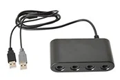 TTX Tech 4 Player GameCube Controller Adapter - Wired - Nintendo Wii U