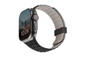 UAG Pathfinder Silicone Strap for Apple Watch - Black/Titanium - 44/45/46/49mm