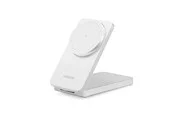 UGREEN Qi2 15w 2-In-1 Wireless Charger Magsafe Fast Charging Station White