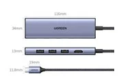 UGREEN Usb-C Multifunction Adapter USB-Hubs - 3 - silber