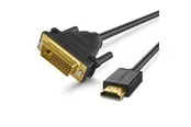 UGREEN video cable adapter 1 m DVI HDMI Black
