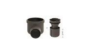 Unidrain Drain unit w/horizontal outlet Ø75 mm incl. water trap corner drain