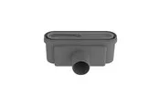 Unidrain Outlet unit w/horizontal outlet Ø50 mm incl. water trap
