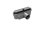 Unidrain Outlet unit w/horizontal outlet Ø50 mm incl. water trap and extra low installation height