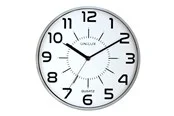 Unilux Pop Clock metal grey